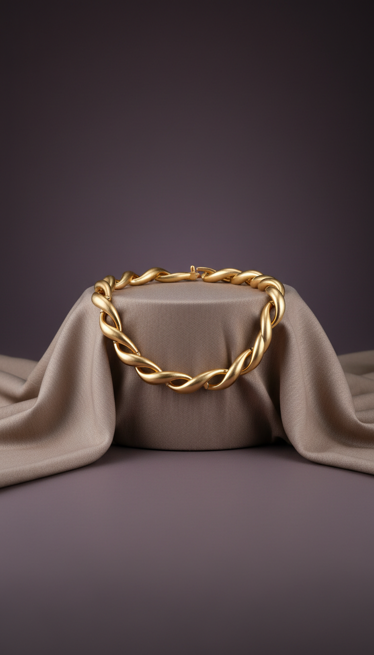 Destiny Pathway 18k Gold Necklace